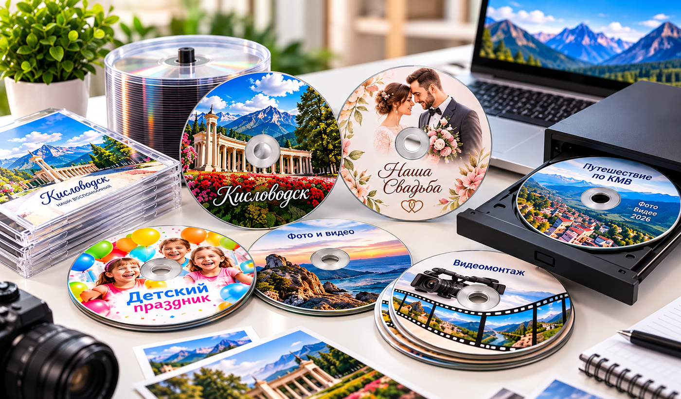 Запись и печать на CD/DVD в Бюро ОперПринт