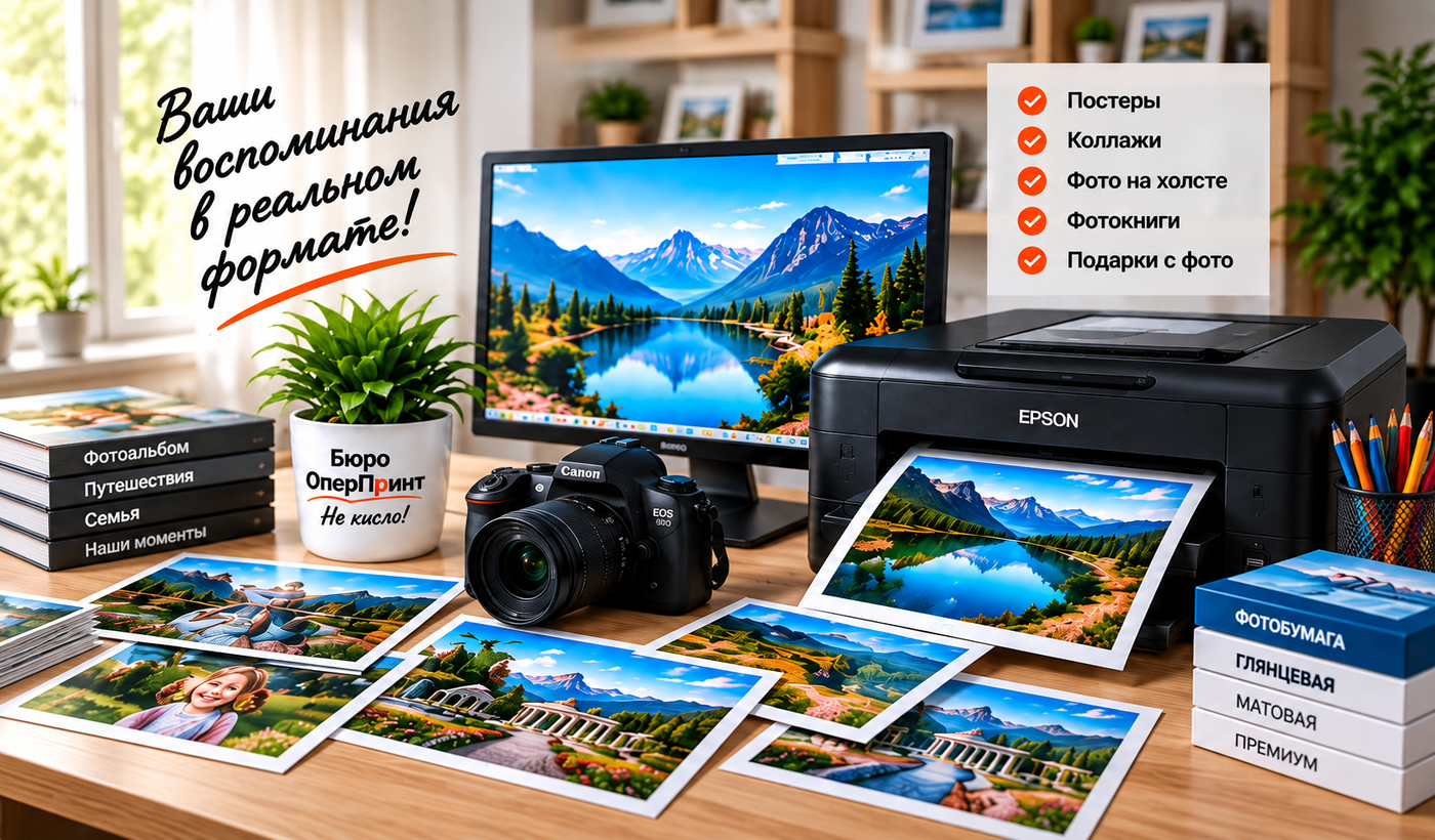 Фотопечать в Бюро ОперПринт