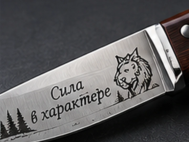 Лазерная гравировка — Ножи