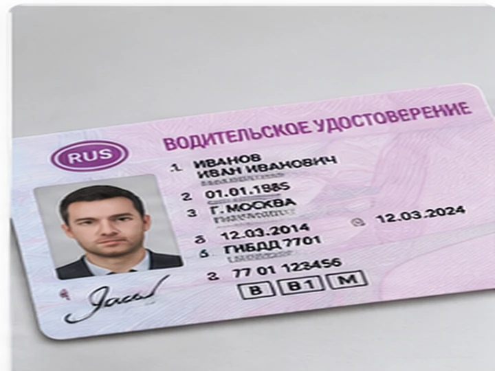 Водительское удостоверение