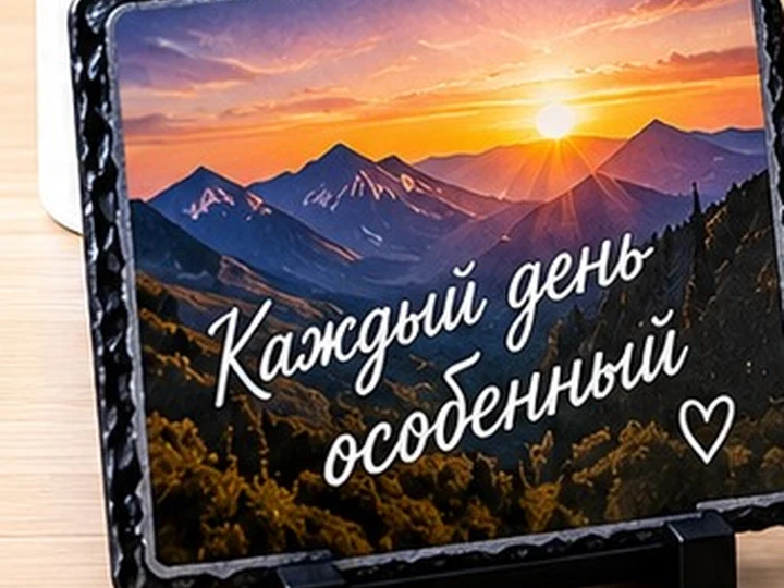Сувенирная табличка с полноцветным изображением